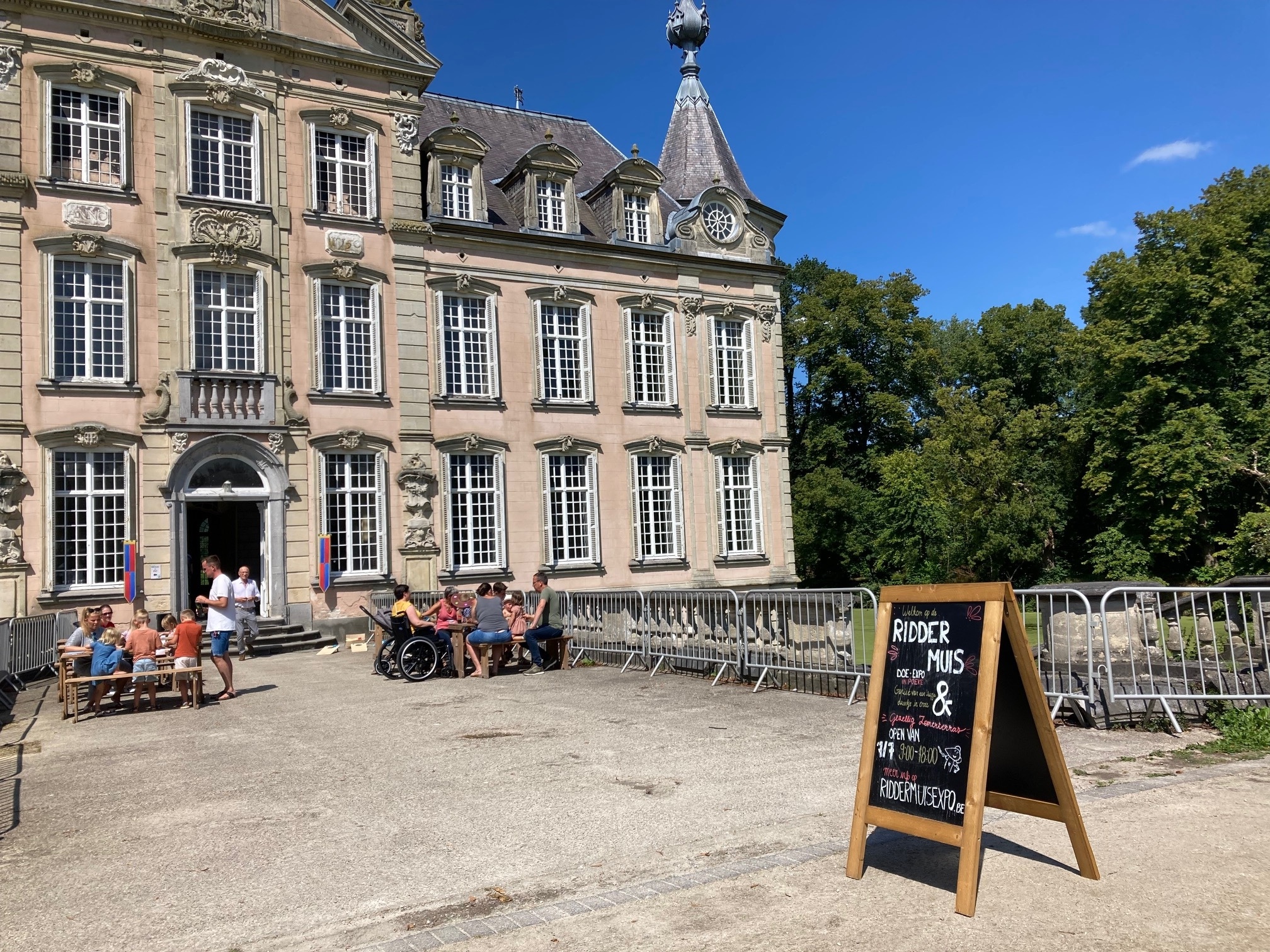 Ridder Muis in het Kasteel van Poeke